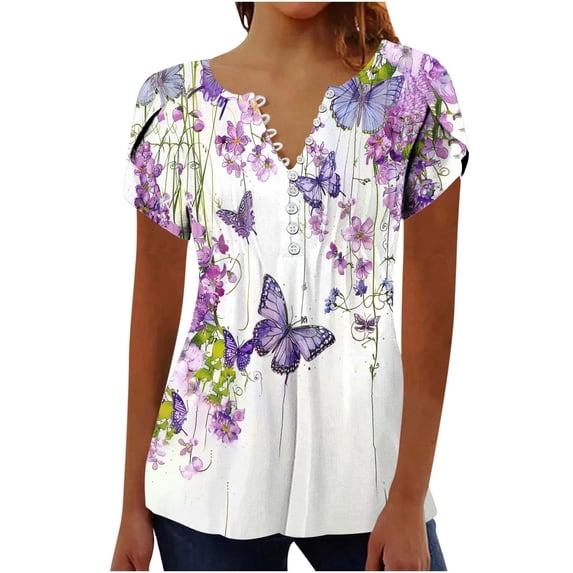 Plus Size Tops for Women Lace Long Sleeve Round Neck Casual Loose Blouses T Shirts(1X-5X)
