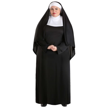 Plus Size Traditional Nun Costume