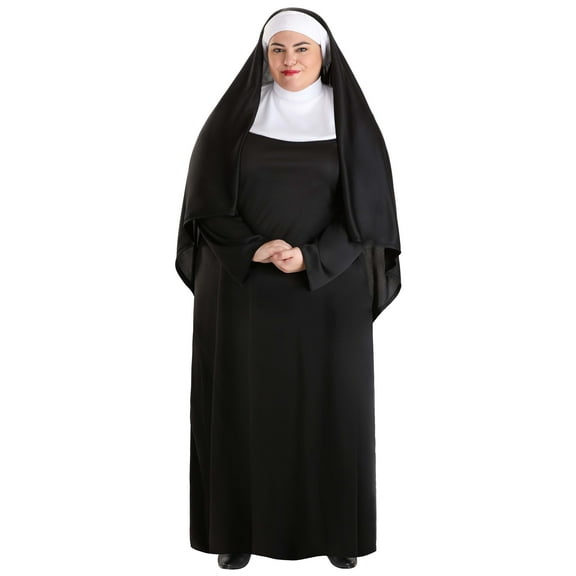 Plus Size Traditional Nun Costume
