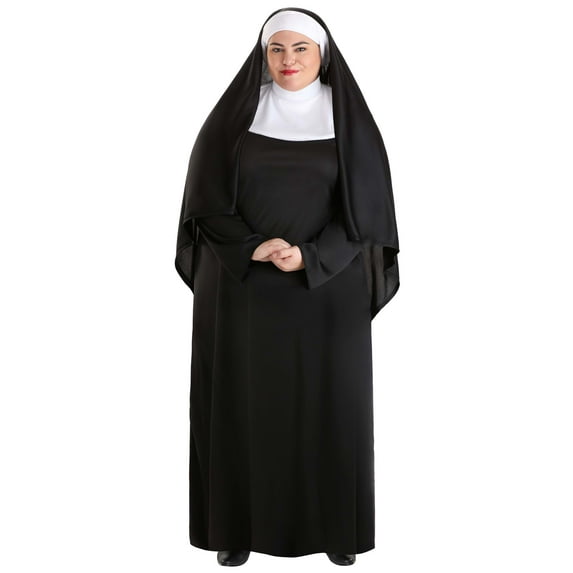 Plus Size Traditional Nun Costume