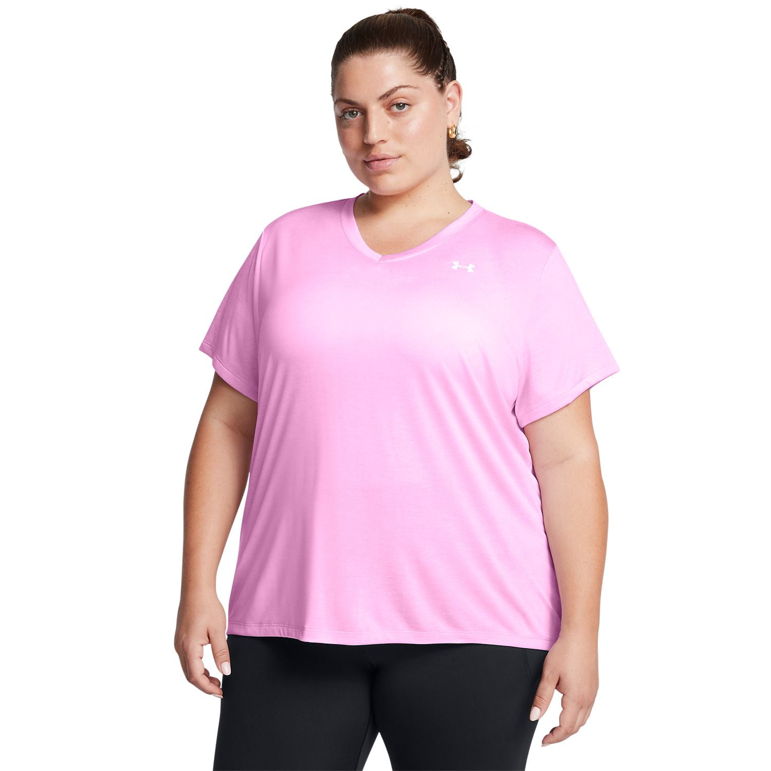 Plus Size Under Armour Tech™ Twist V-Neck Short Sleeve Tee Color