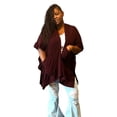 thumbnail image 1 of Plus Size Unique Asymmetrical Hem Sweater, 1 of 6