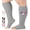 Gray, variant on Wide Calf Compression Stockings for Women and Men 20-30mmHg Black, 7X-Large