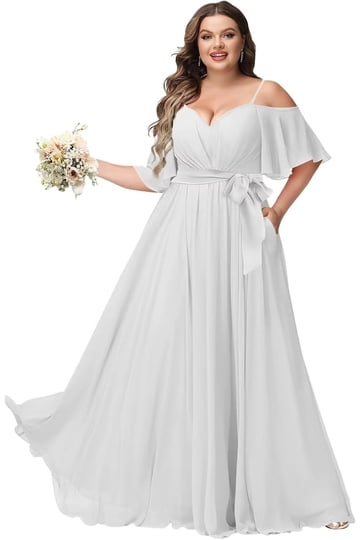 ugly puffy bridesmaid dresses for Unique Styles Red Satin Ruched One-shoulder
