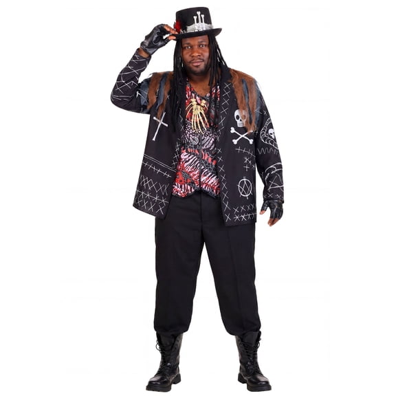 Plus Size Voodoo Priest Costume for Men