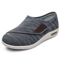 thumbnail image 1 of Plus Size Wide Walking Casual Shoes for Elderly  ,  Magic Tape Adjustable Shoes, 1 of 6