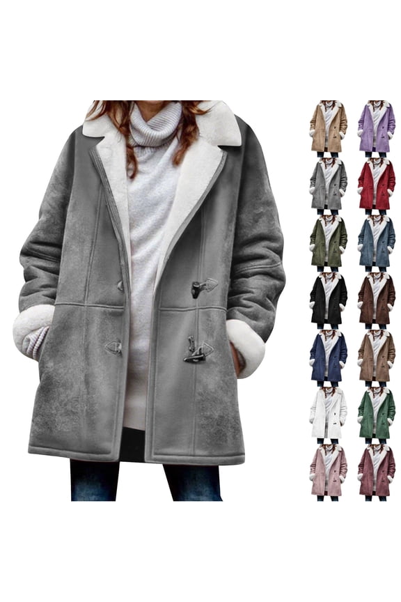 Plus Size Winter Coat for Women Warm Quilted Jackets For Women Long Sleeve Floral Soild Puffer Jacket Coats With Pockets