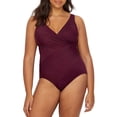 thumbnail image 1 of Plus Size Wire-Free Oceanus One-Piece Swimsuit, 1 of 2