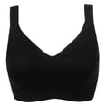thumbnail image 1 of Plus Size Wireless Bra Thin Comfortable Support Full Coverage Non Padded Soft Fabric Breathable Everyday Wear, 1 of 1