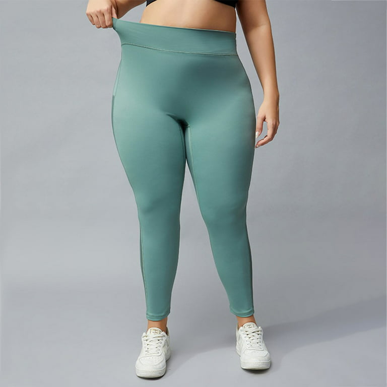 Plus Size Women Leggings Push Up Yoga Pants Sport Gym High Waist Pants  Trousers 