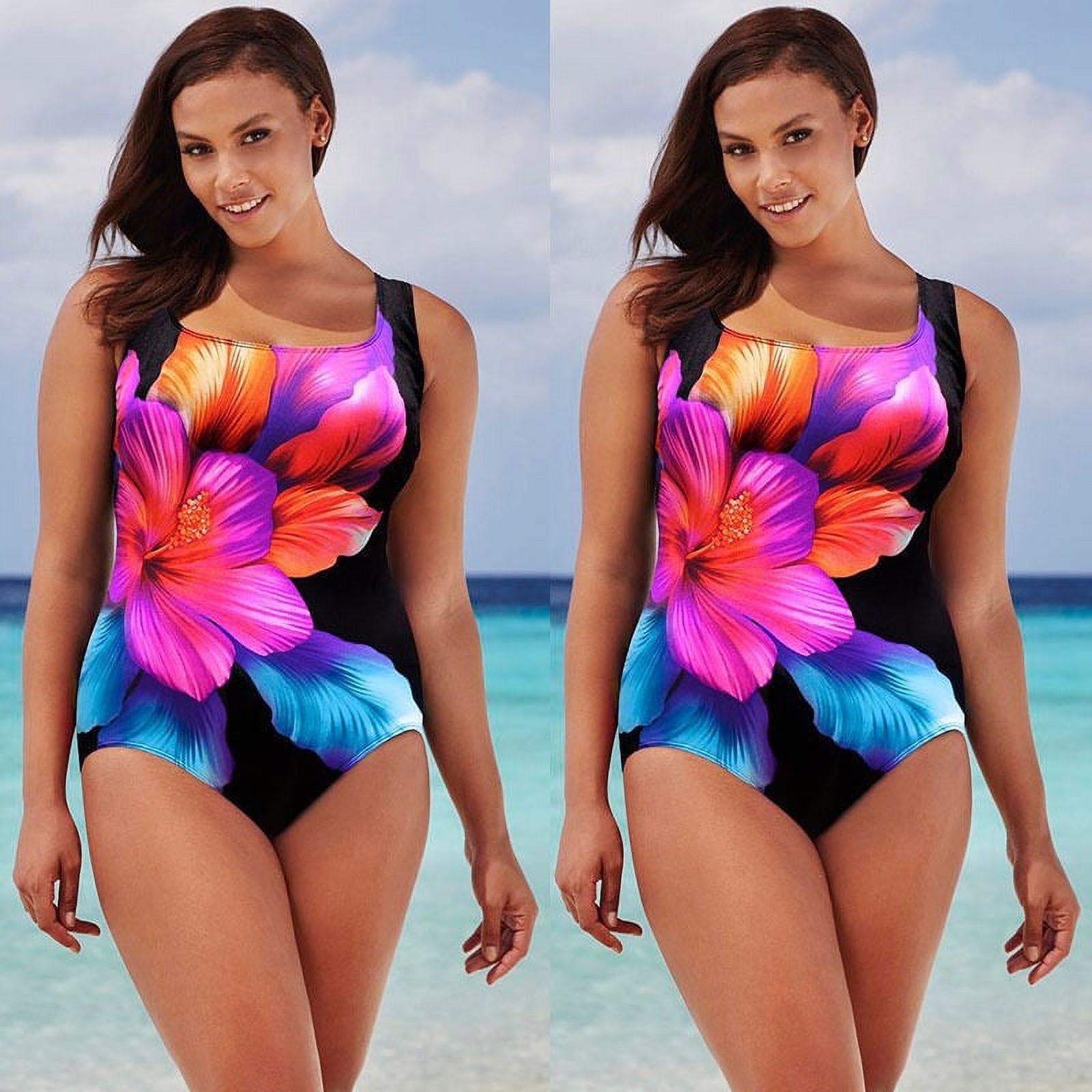 Beachwear for plus size cheap ladies