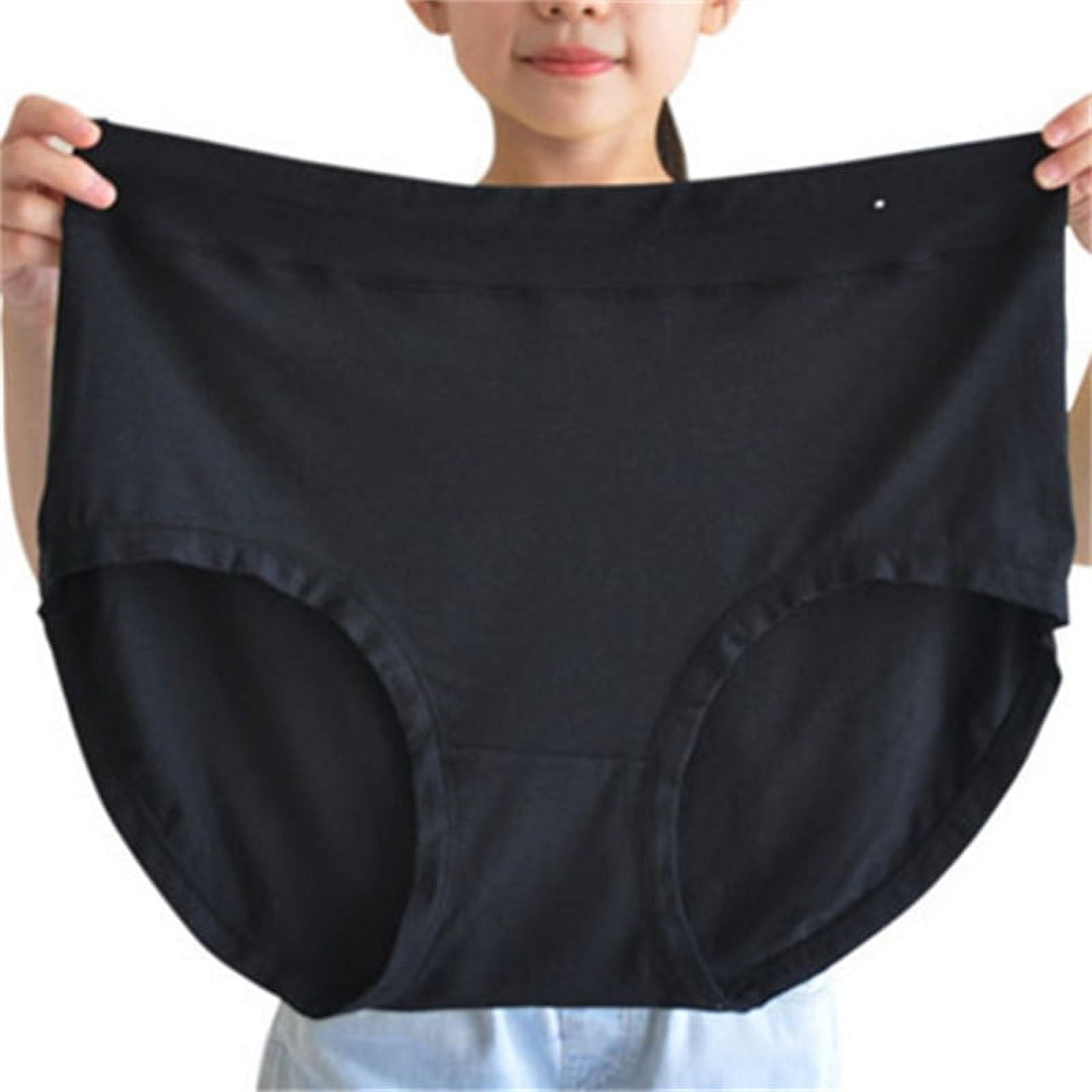 Plus Size Women Panties Fattening Extra Large Milk Silk Triangle ...