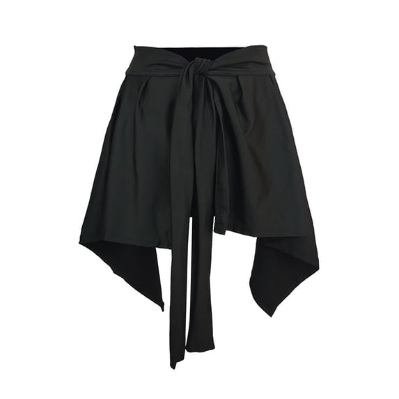 Plus Size Women'S Lightweight Strapping Sports Skirt With Scarf For Yoga Ballet And Dance