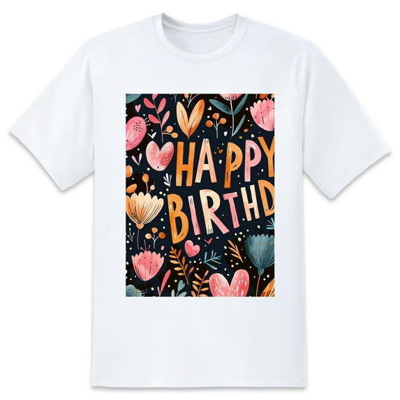 Plus Size Women Tops T Shirt LetterGraphic Tees Summer Tops Classic Round Neck Floral Oversize Short Sleeves, Crew Neck Shirts For Women