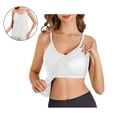 thumbnail image 1 of Plus Size Women's Camisole Tops White Camisole Tops with Built in Bra Adjustable Spaghetti Strap Cami Tanks Womens Under Shirt Tank Tops, 1 of 7