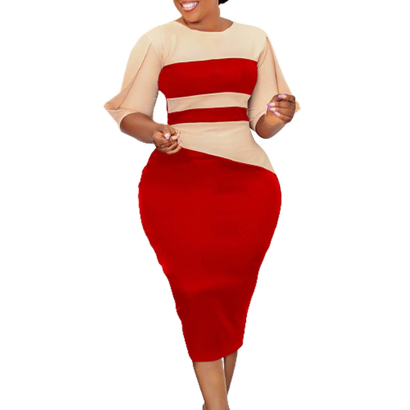 Plus Size Women's Clothing 2024 Temperament Tongle Half Sleeved Color