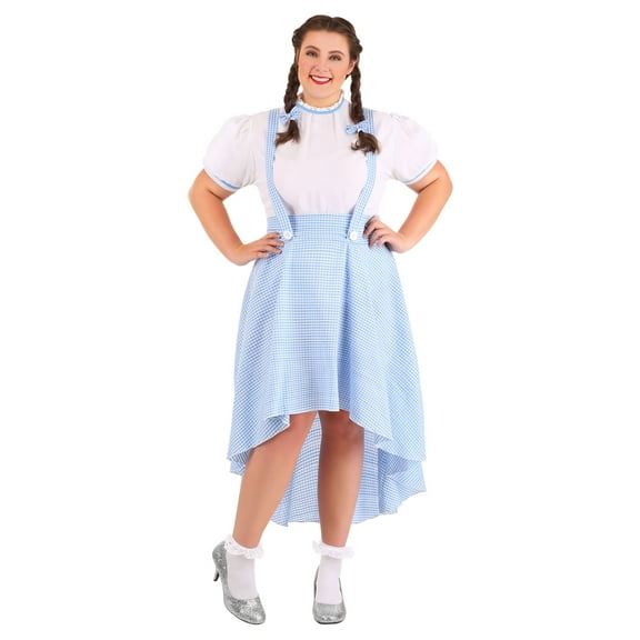 Plus Size Women's Kansas Girl High Low Costume