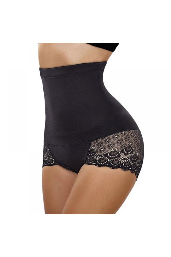 Plus Size Women's Shaper Underwear Booty Lifter Ladies Slim Control Body Shaper Waist Trainer Briefs Hip-up Abdomen Training Panties