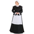thumbnail image 1 of Plus Size Thankful Pilgrim Costume for Women, 1 of 4