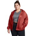 thumbnail image 1 of Plus Size Women's Under Armour Rival Full-Zip Windbreaker Jacket Color: Earthen Orange Size: 2X, 1 of 4