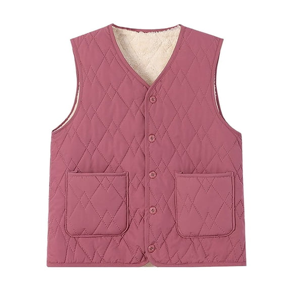 Plus Size Women's Vest Winter Warm Down Gilet Lightweight Insulated Sleeveless Jacket For Cold Weather Outerwear
