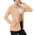 thumbnail image 1 of Plus Size Womens Sun Shirts Full Zip UPF 50+ Protection Hoodie Jacket Long Sleeve Hiking Outdoor UPF50+ Jackets, 1 of 7