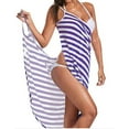 thumbnail image 1 of Plus Size Womens Swimsuit Cover Up Sleeveless Spaghetti Strap Bathing Suit Cover Up Casual Loose Wrap Beach Wear Summer Dress Alsol Lamesa, 1 of 3