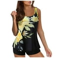 thumbnail image 1 of Plus Size Womens Swimsuits Tankini Swimsuit for Women 2024 Summer Two Piece Bathing Suits Print Sling Swim Tank Top With Shorts Beach Swimwear Summer, 1 of 6