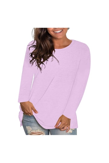 Blouse New Directions Taille L - Rose, Broderie Abstraite, Ourlet Sharkbite - Occasion Parfaite