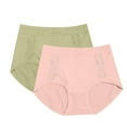 thumbnail image 1 of Plus Size Womens Underwear Women's Underwear Mid Waist Breathable Plus Size Comfortable B Free Size, 1 of 4