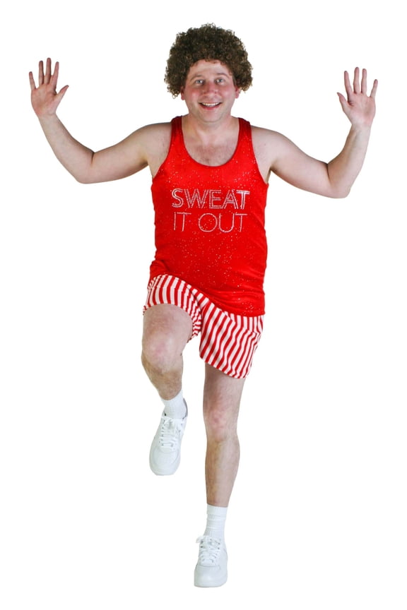 Plus Size Workout Video Star Costume