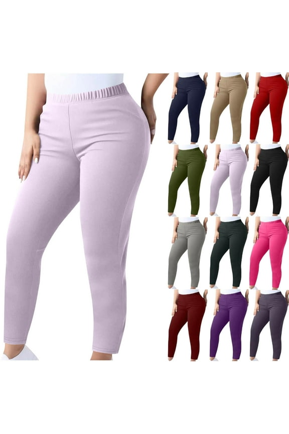Plus Size Yoga Pants Women Loose High Waist Wide Leg Workout Out Leggings Casual Trousers