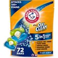 thumbnail image 1 of Plus Stain Fighters: 5-in-1 Laundry Detergent Power Paks, Fresh Scent, 72 Count, 1 of 5