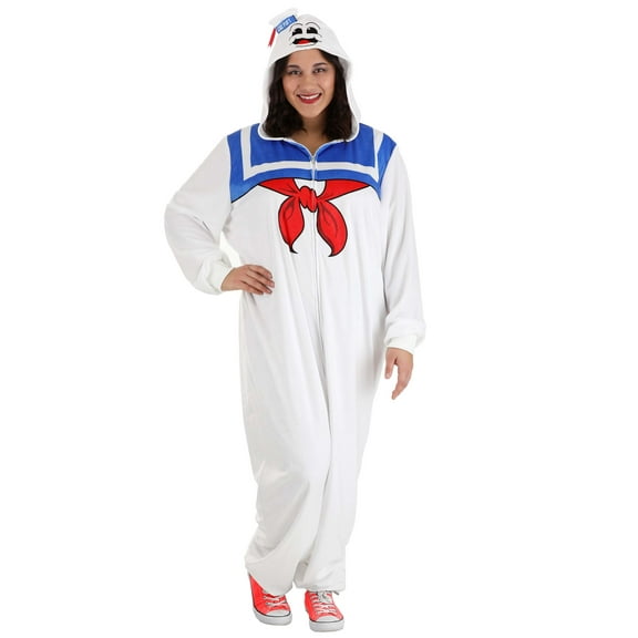 Plus Stay Puft Marshmallow Man Costume Onesie