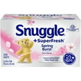 thumbnail image 1 of SuperFresh Fabric Softener Dryer Sheets, 200 Count, Spring Burst, Long-Lasting Fresh & Clean Scent, Helps Eliminate Odor, Softens Fabric, Reduces Static & Fights Wrinkles, HE Safe, 1 of 5