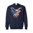 thumbnail image 1 of Plus Sweatshirts and Hoodies - American Flag Eagle USA, 1 of 5