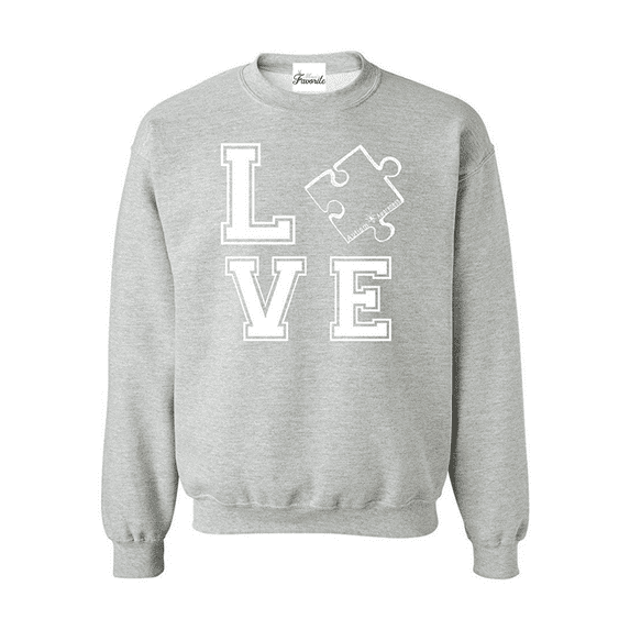 Plus Sweatshirts and Hoodies - Autism Awareness Puzzle