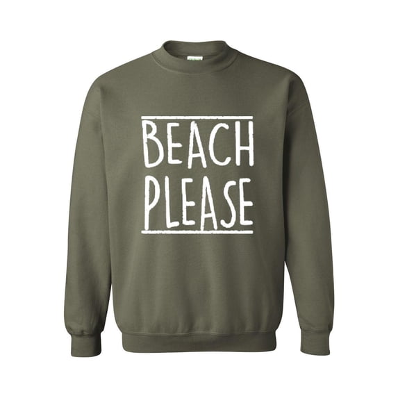 Plus Sweatshirts and Hoodies - Beach Please