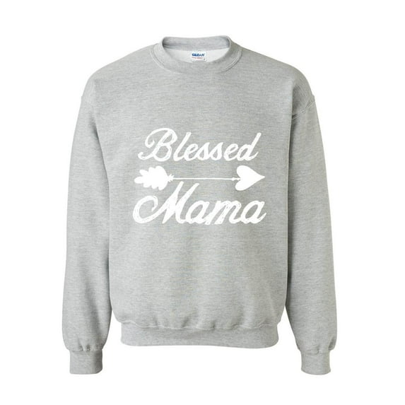 Plus Sweatshirts and Hoodies - Blessed Mama