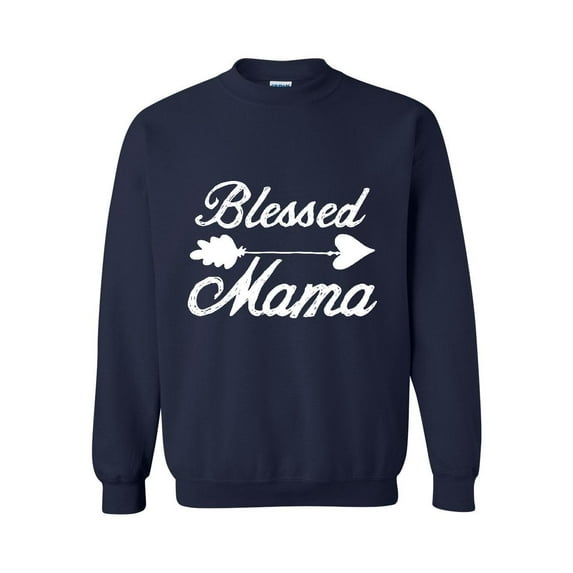 Plus Sweatshirts and Hoodies - Blessed Mama
