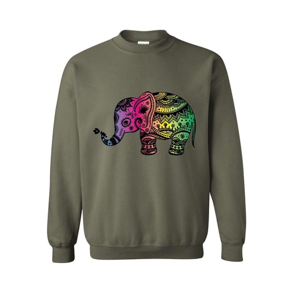 Plus Sweatshirts and Hoodies - Elephant