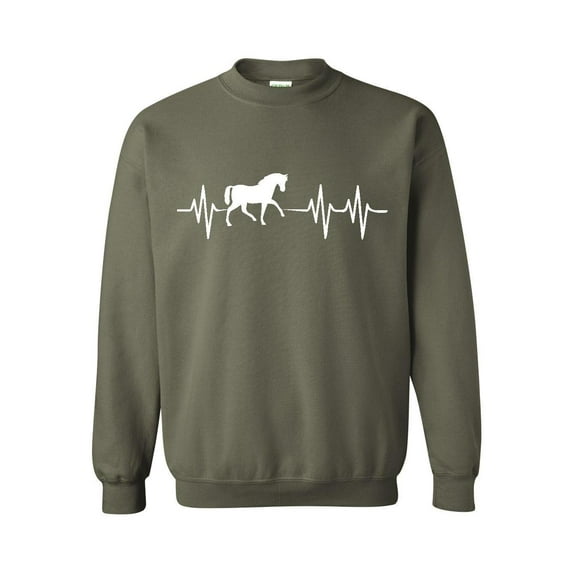 Plus Sweatshirts and Hoodies - Horse Riding Gift Horses