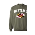 thumbnail image 1 of Plus Sweatshirts and Hoodies - Maryland Flag, 1 of 5