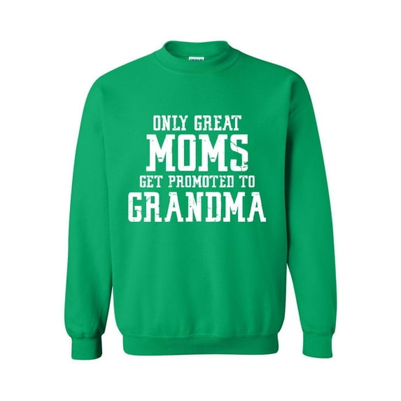 Plus Sweatshirts and Hoodies - Promoted to Grandma