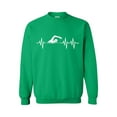 thumbnail image 1 of Plus Sweatshirts and Hoodies - Swimming Swimmer, 1 of 5