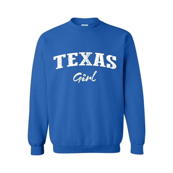 Plus Sweatshirts and Hoodies - Texas Girl