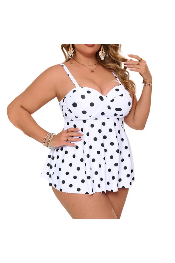 Plus Tankini Tops for Women Only Swimwear Top Bathing Suits Flowy Swimsuit Top