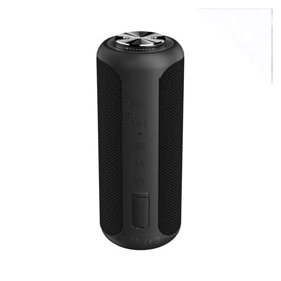 Plus Upgraded Edition Bluetooth 5.0 Portable Speaker With Up To 40W Power, 360° Surround Sound, IPX6 Waterproof,