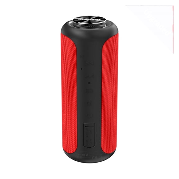 Plus Upgraded Edition Bluetooth 5.0 Portable Speaker With Up To 40W Power, 360° Surround Sound, IPX6 Waterproof,