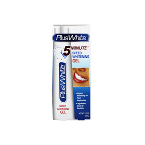 2 Pack - Plus White Speed Whitening Gel - 5 Minute Results - Professional at Home Teeth Whitening w/Dentist Approved Ingredient & Tooth Stain Remover (2 oz)